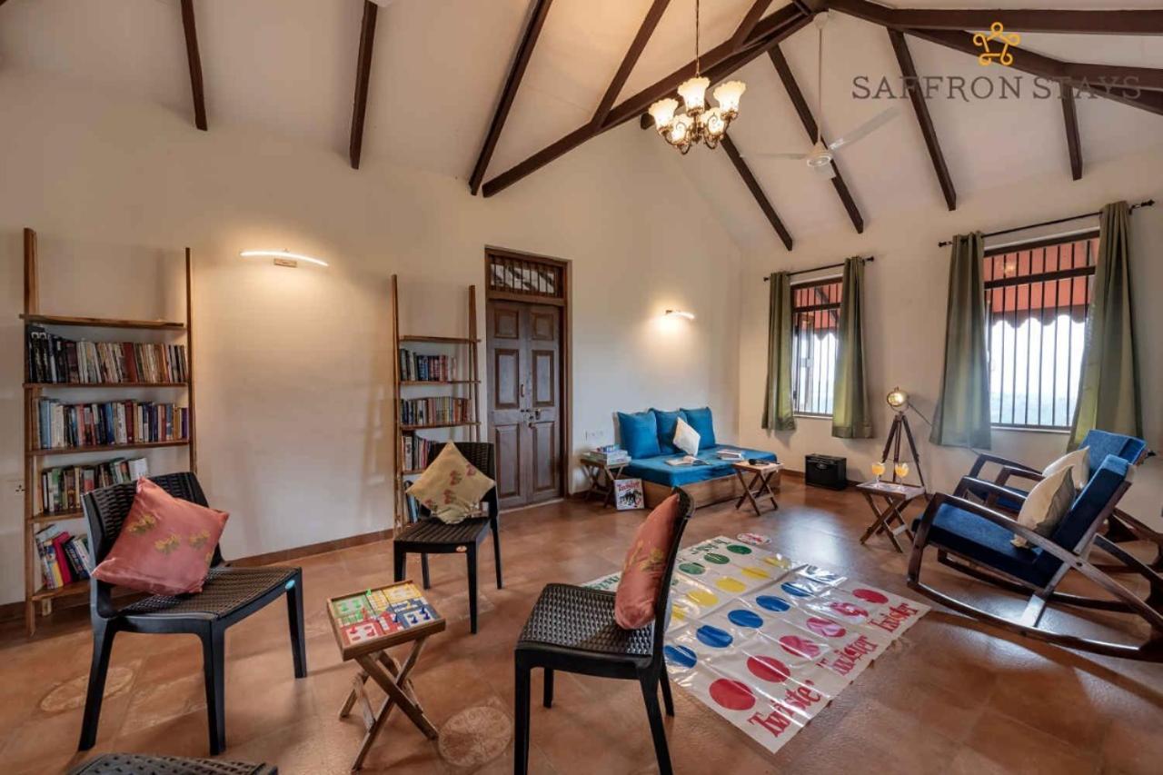 Saffronstays Niramay, Torna-Rajgad - Rustic Pool Villa With A Gazebo And Great Forest Views Marg Asni 외부 사진