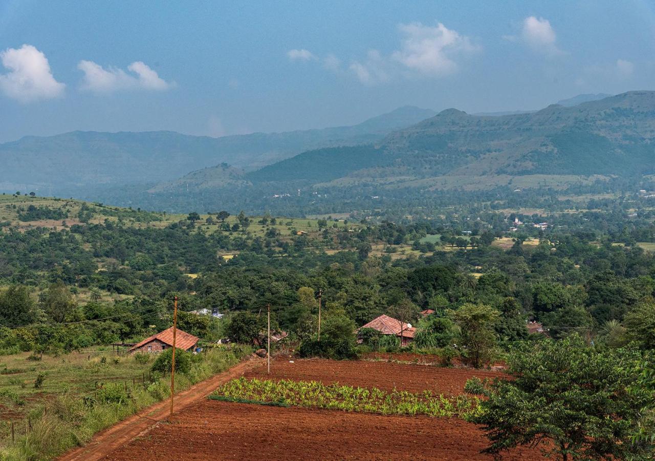 Saffronstays Niramay, Torna-Rajgad - Rustic Pool Villa With A Gazebo And Great Forest Views Marg Asni 외부 사진