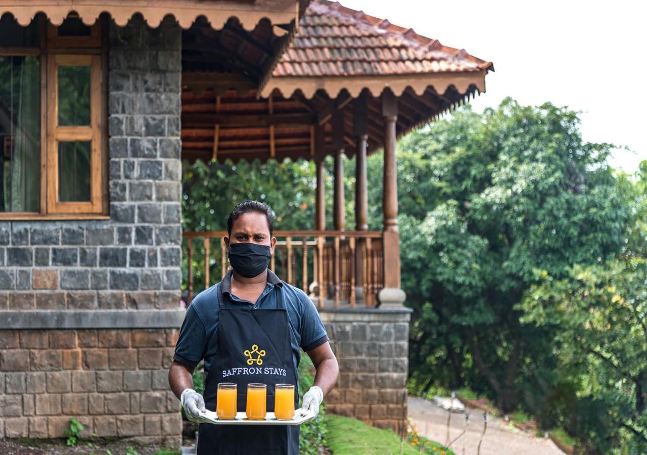 Saffronstays Niramay, Torna-Rajgad - Rustic Pool Villa With A Gazebo And Great Forest Views Marg Asni 외부 사진
