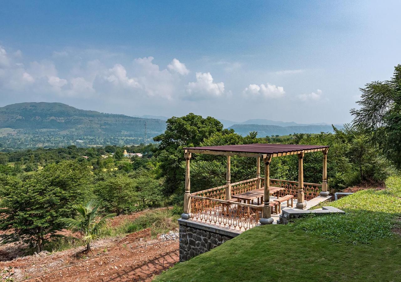 Saffronstays Niramay, Torna-Rajgad - Rustic Pool Villa With A Gazebo And Great Forest Views Marg Asni 외부 사진